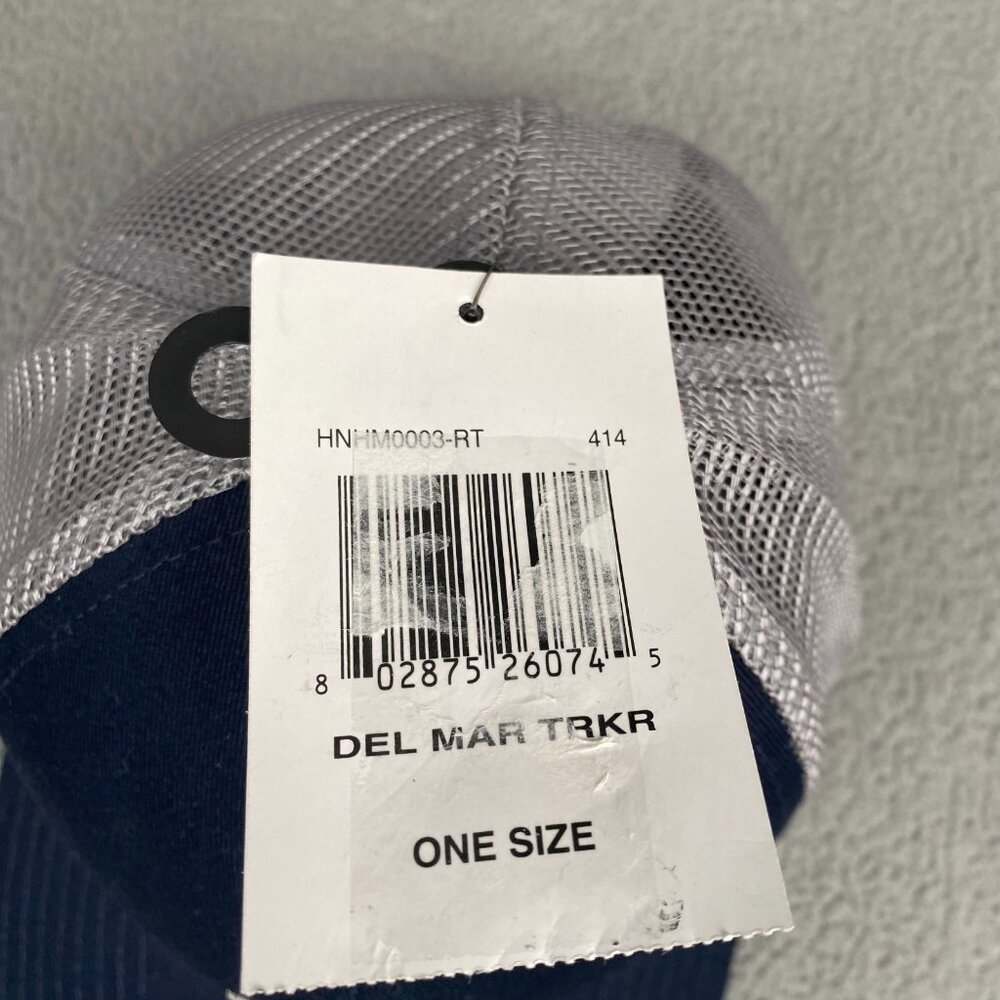 Hurley Sportswear Trucker SnapBack Hat Cap Blue Adult,Adjustable,One Size - Picture 8 of 8